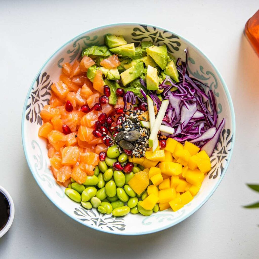 Ly lan poke en livraison de repas à domicile et en click & collect avec LYON Eats