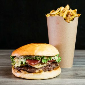 Burger d'ici en livraison de repas à domicile et click & collect avec LYON Eats