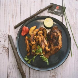 L'hibiscus en livraison de repas à domicile et click & collect avec LYON Eats